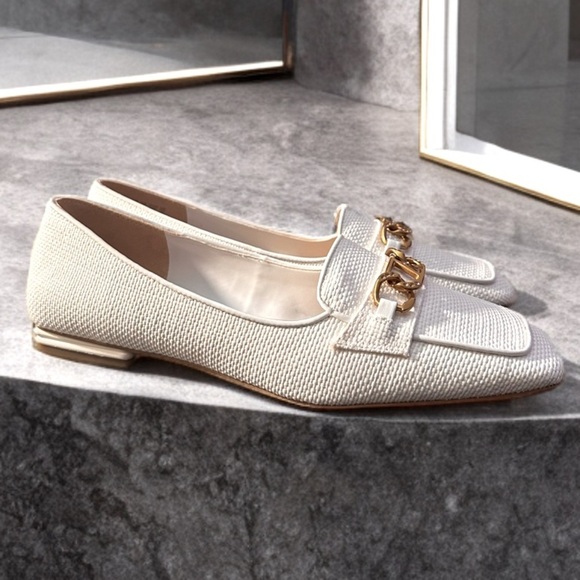 NEW Franco Sarto Women’s L-Tiari Slip On Loafers White Size 11M - Picture 13 of 14